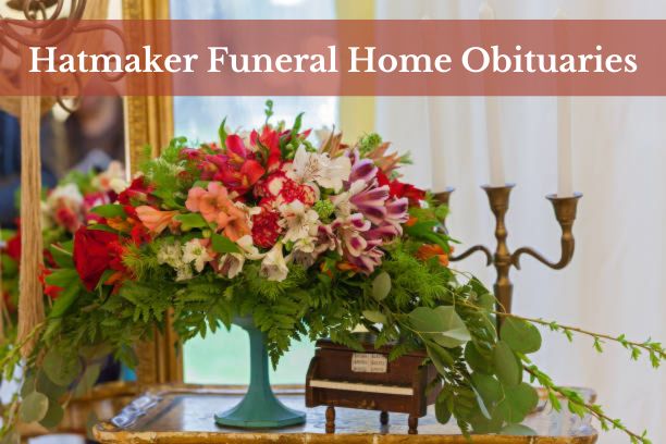 A peaceful memorial service honoring a loved one at Hatmaker Funeral Home.